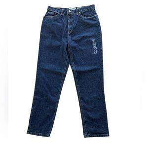 Faded Glory Classic Straight Fit Women's Blue Denim Jeans Size 14 Average